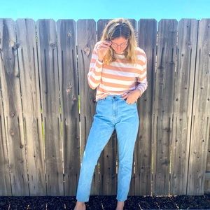 Noisy May Tall Mom Jeans in light wash W30 L36